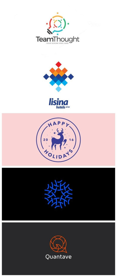 一组款漂亮的logo设计欣赏 #标志分享