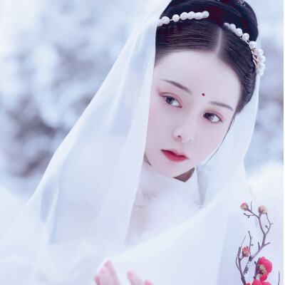 微博自截 古风汉服女生头像
