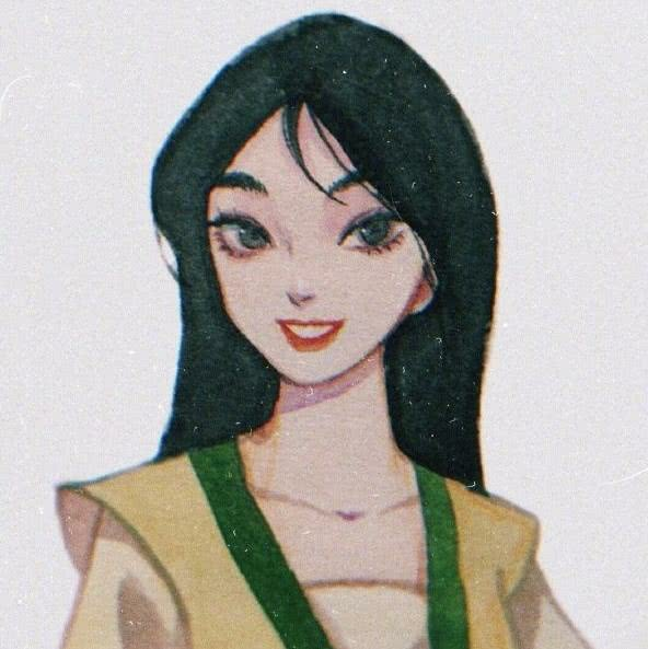迪士尼公主花木兰