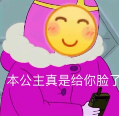本公主真是给你脸了沙雕搞怪可爱表情包