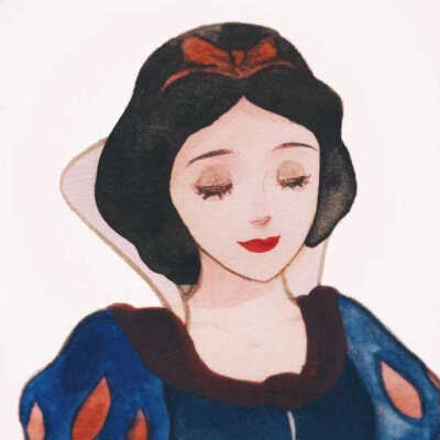 阿莘的水彩头像·白雪公主情头