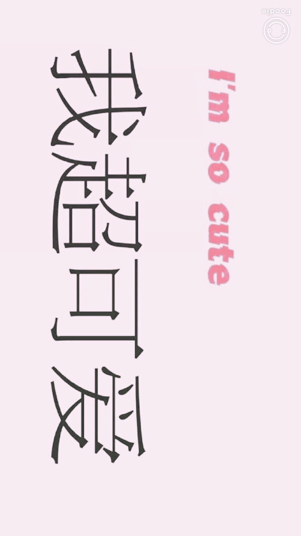 粉色系文字壁纸