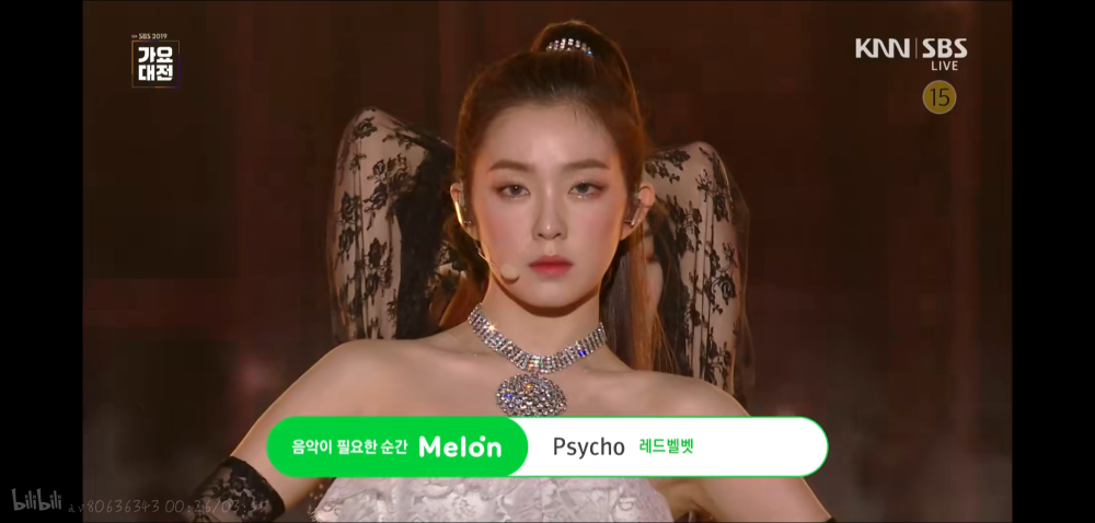 裴珠泫irene psycho打歌舞台