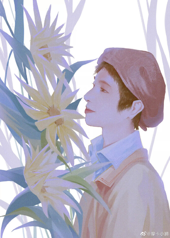 华晨宇手绘饭绘漫画祝华晨宇0207生日快乐