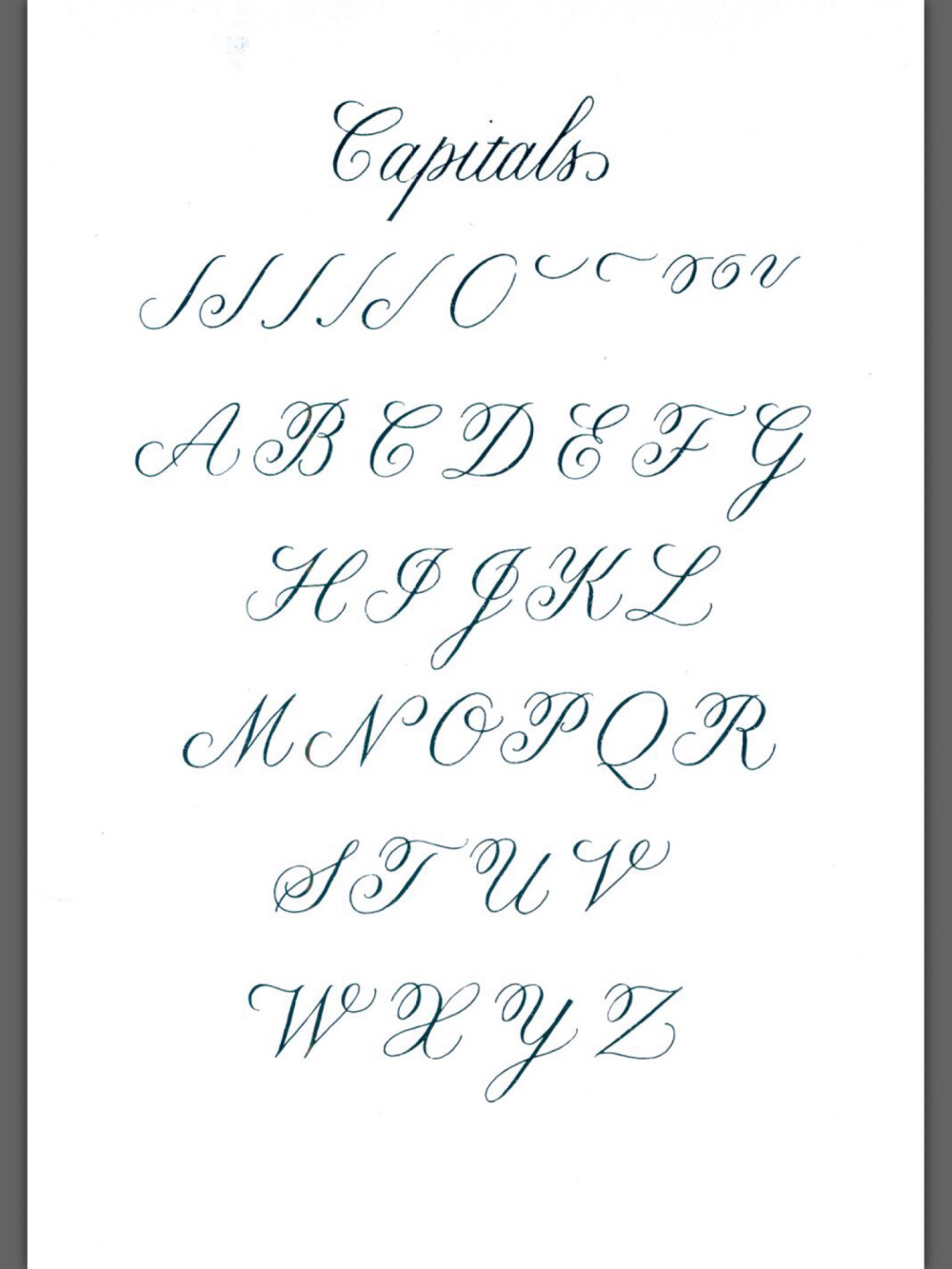 copperplate字体入门图片