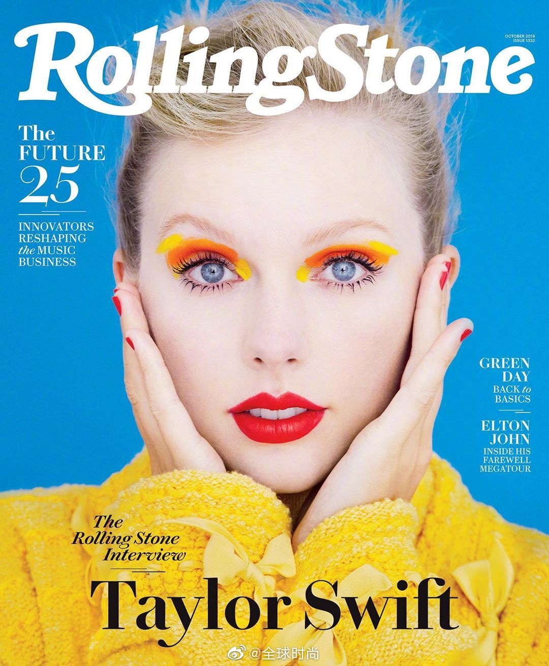 霉霉广州粉丝见面会# taylor swift 滚石杂志新封面,11月的粉丝见面