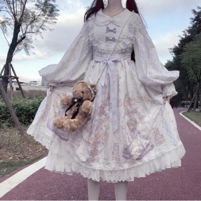 lolita头像绘画