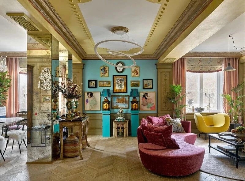 蒂芙尼蓝 金色系