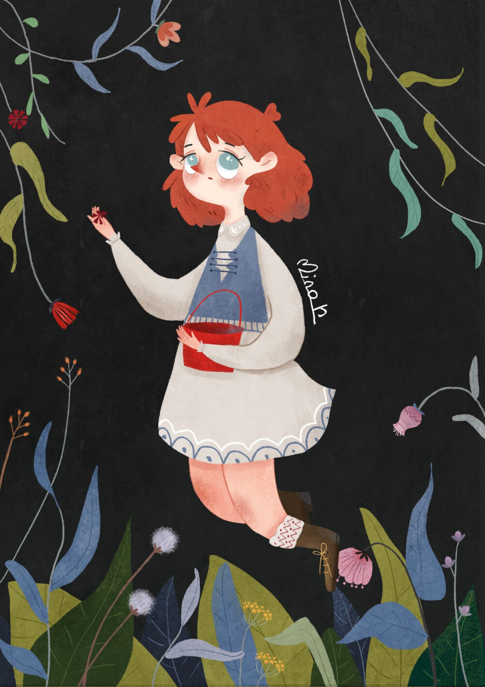 仅作为个人收藏 使用请联系原作者 侵删致歉 画师:@minor