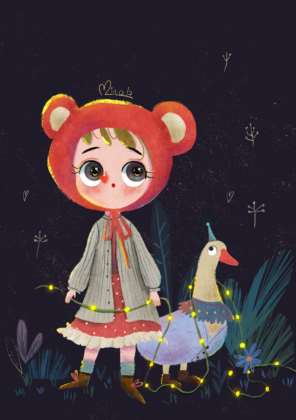 仅作为个人收藏 使用请联系原作者 侵删致歉 画师:@minor