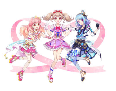 偶像活动 on parade![友希爱音/凑美绪/姫石乐喜]