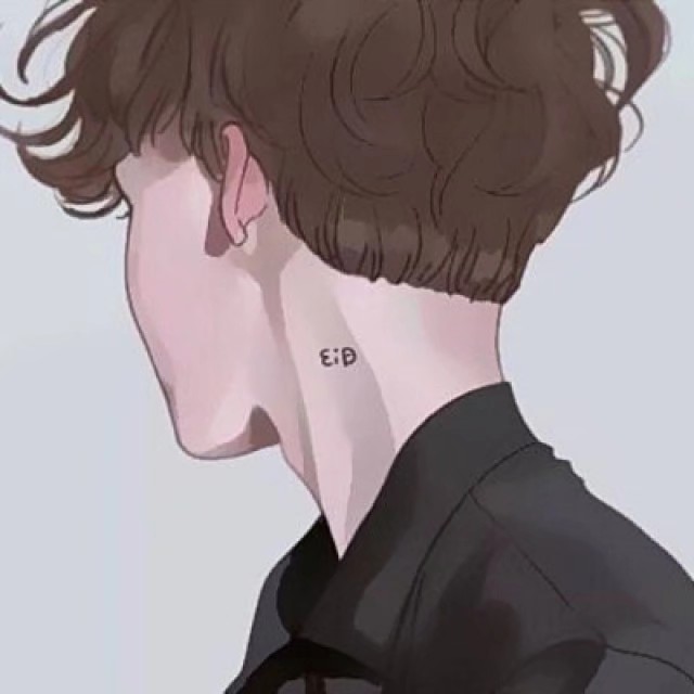 动漫单人男头