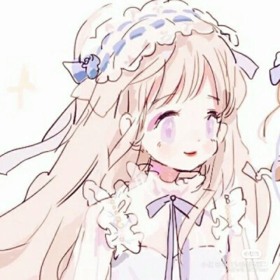 粉色仙女闺蜜头像