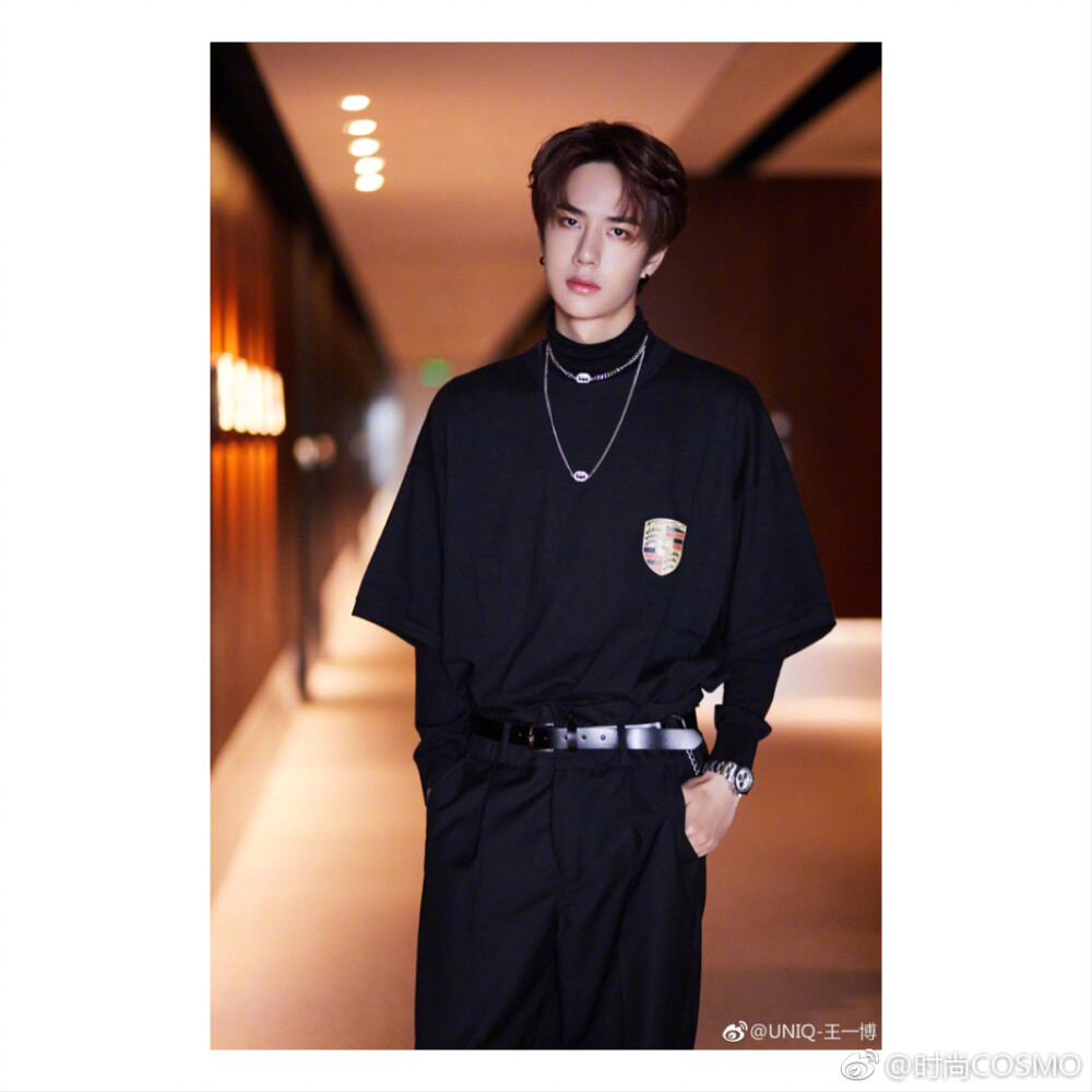 王一博日常穿搭