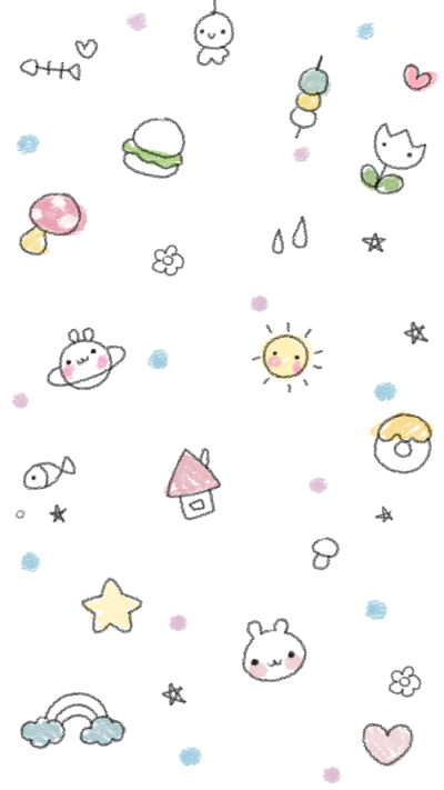 碎花可爱图案壁纸