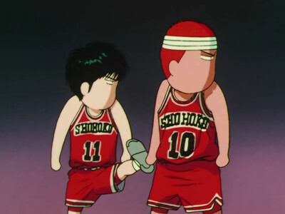 自截# #灌篮高手# 流川枫 樱木花道(素质拿图/二传备注出处ok?