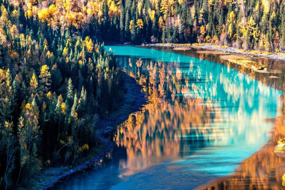 新疆秋天的喀纳斯~ - 堆糖,美图壁纸兴趣社区