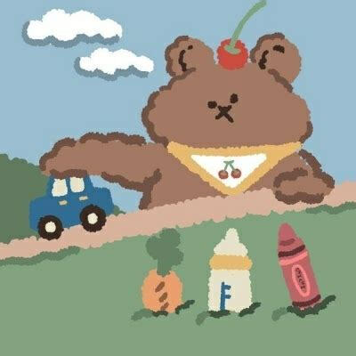 可爱软糖熊头像～记得查收o
