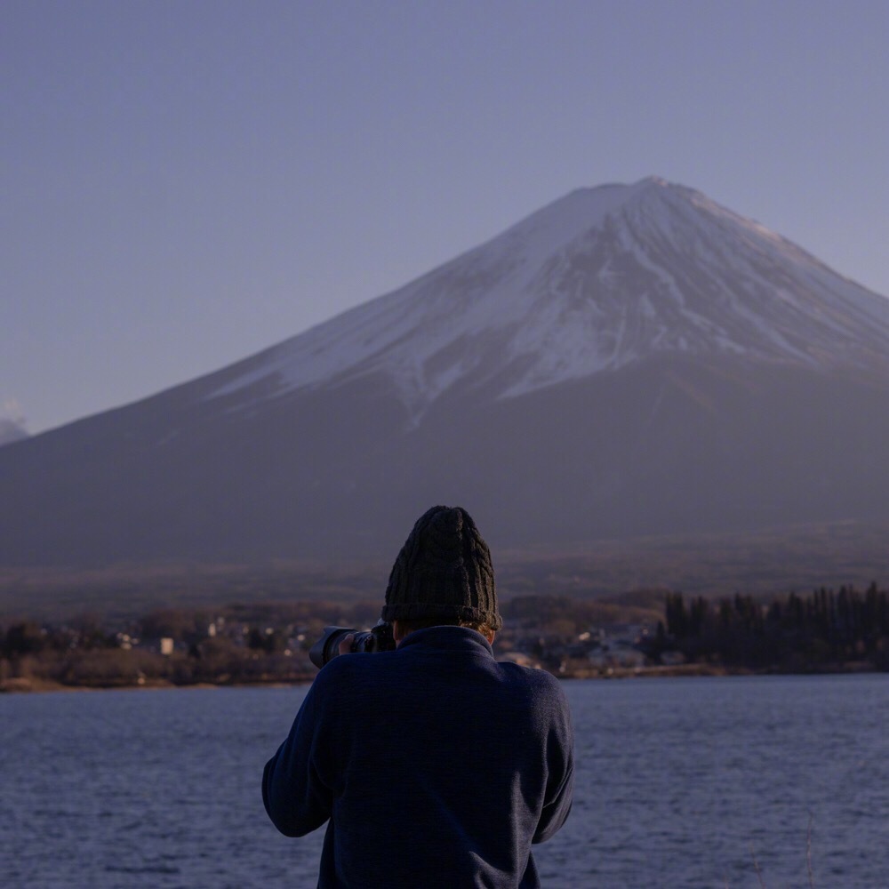 富士山头像男生图片