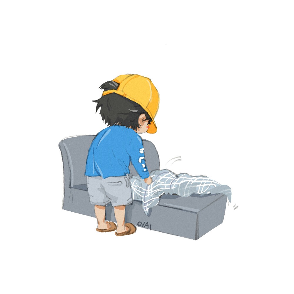 吴亦凡 kris 手绘漫画 素描卡通头像偶像男明星 cr.chai