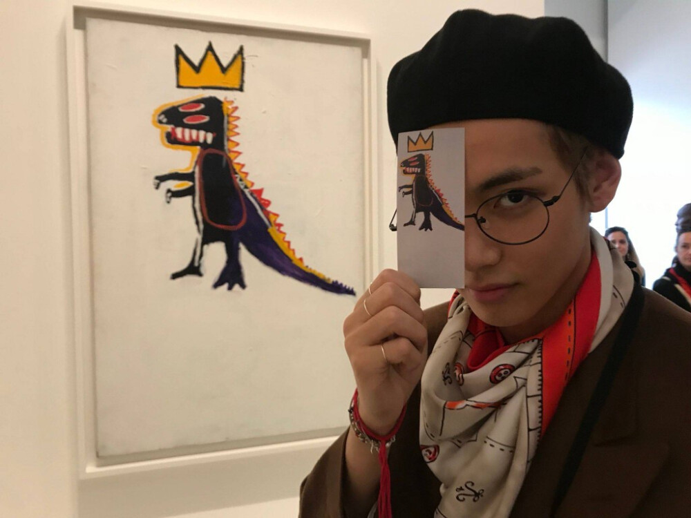 金泰亨 男友照