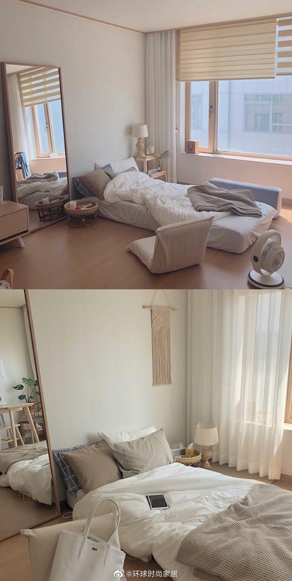 ins风女生卧室布置参考,把房间装扮成自己喜欢的样子