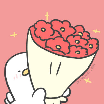 爱你鸭头像