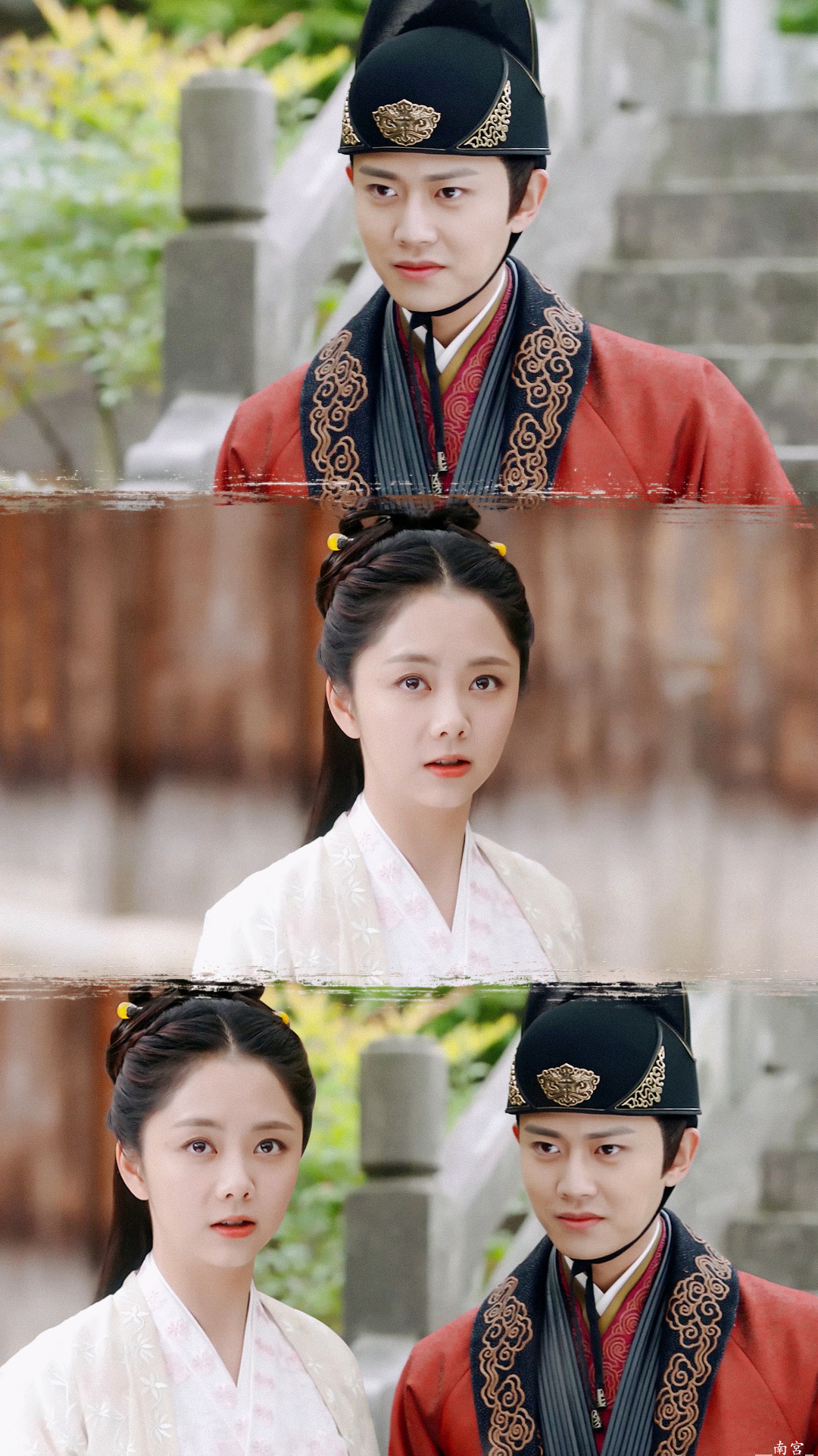 古装剧《锦衣之下》"六元一斤虾"cp 甜蜜手机壁纸