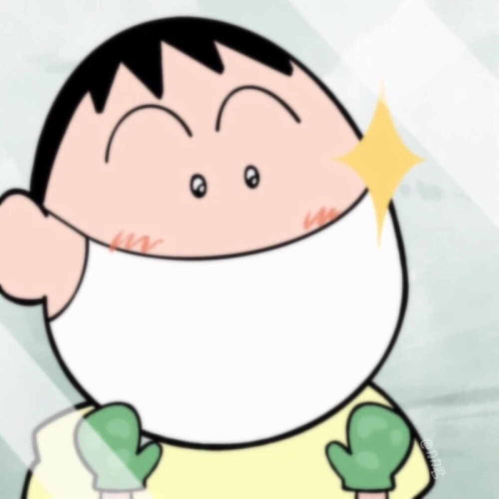 戴口罩的蜡笔小新吖,喜欢就拿走哦,别忘了关注偶鸭