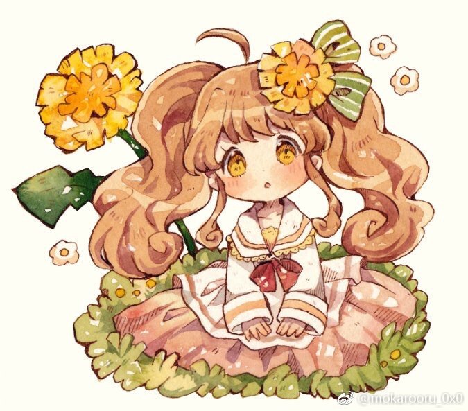 mokarooru插画师,韩国插画师 아롱 mokarooru插画师