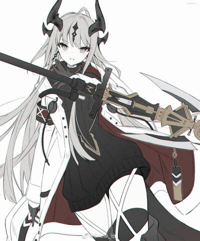 明日方舟 年 守林人 苇草画师:snow_is