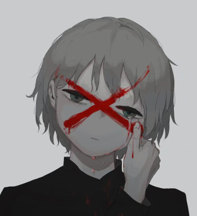 黑化惊悚#病娇 天使/恶魔画师:アボガド6