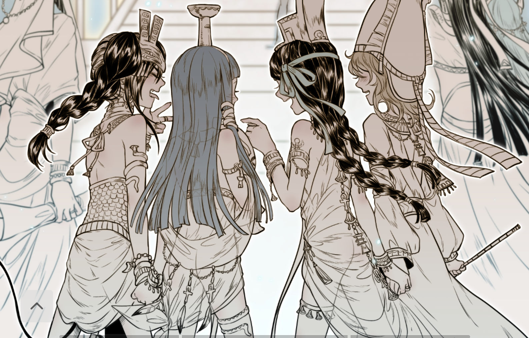 背景图 埃及神话 日日树的树 - 堆糖,美图壁纸兴趣社区