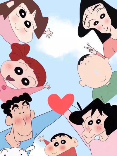 蜡笔小新今天壁纸背景图分享~超可爱哒