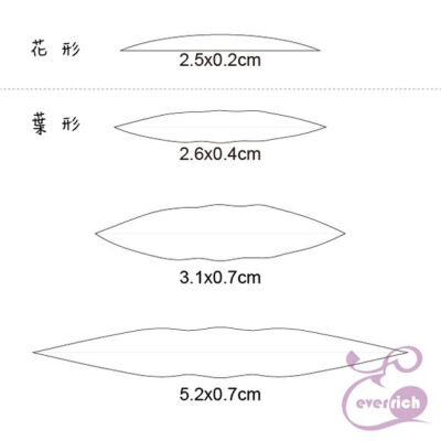 缠花花瓣图纸 电子版图片