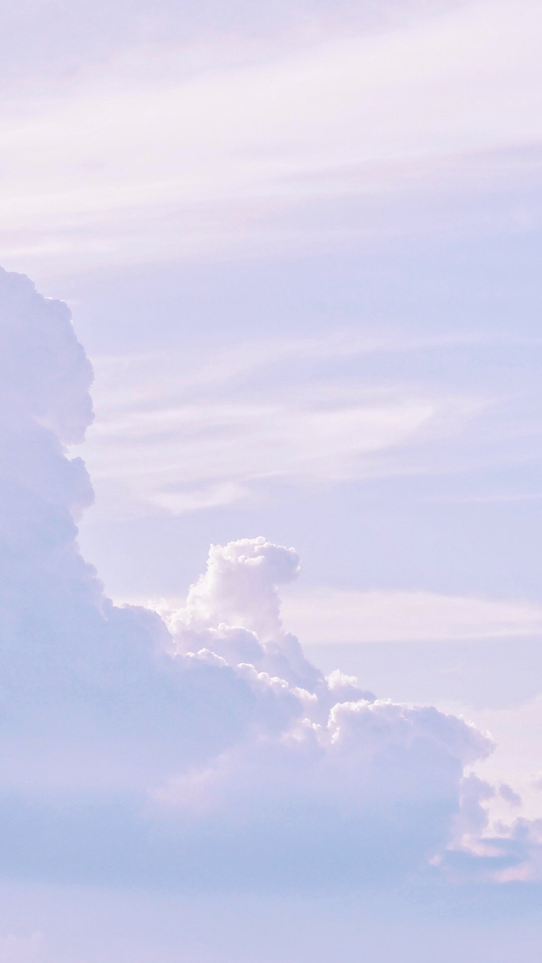 天空壁纸/云壁纸世间的温柔 皆如干净的云朵和你