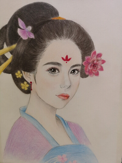 古装 彩铅