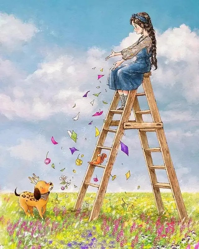 韩国的插画师aeppol作品