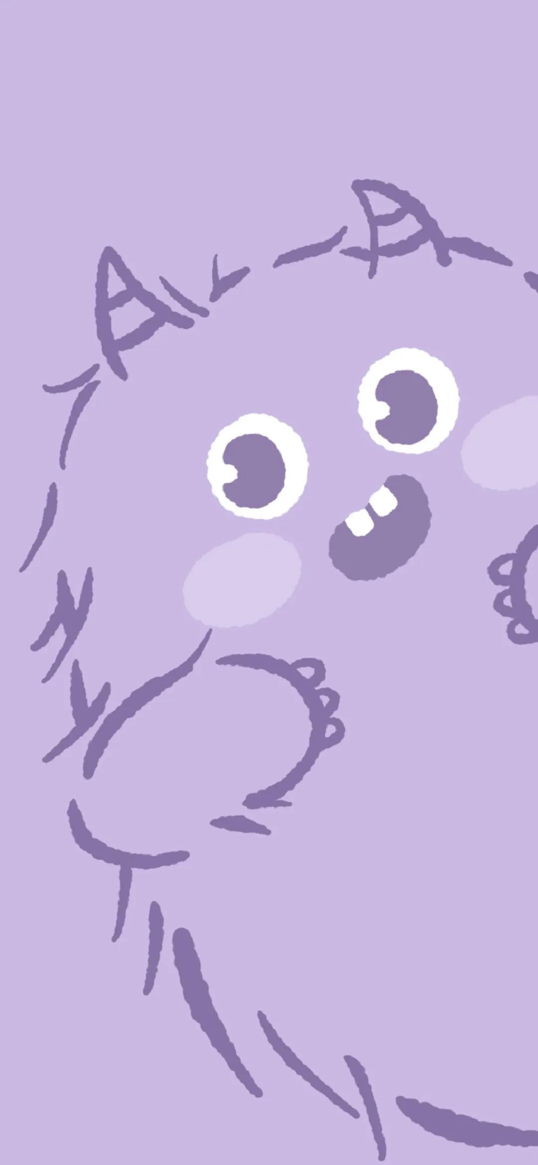 小怪兽壁纸紫色图片