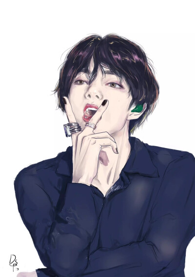 金泰亨漫画版图片