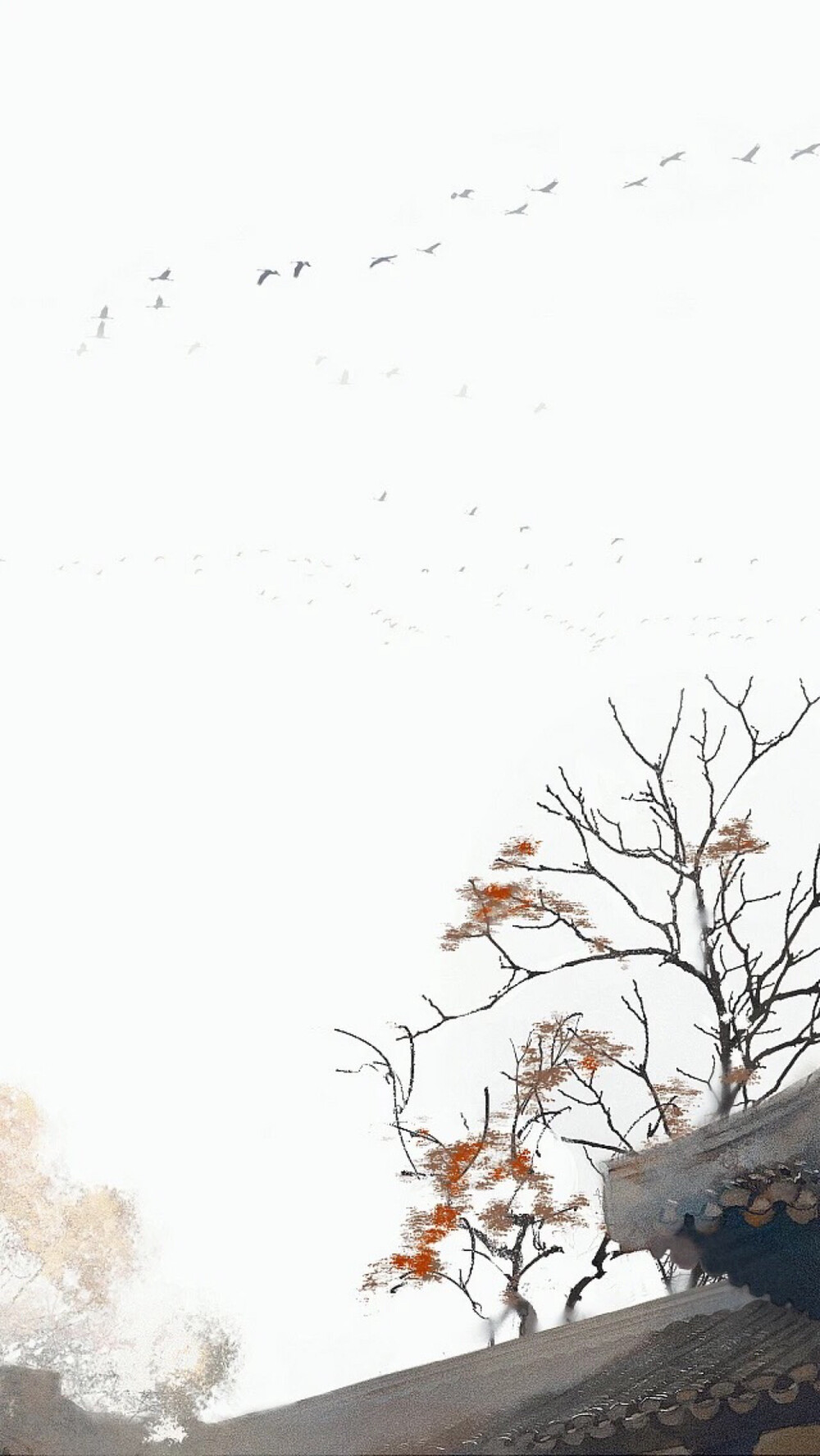 『卿』古风素材文字背景/名片绘师:眠狼