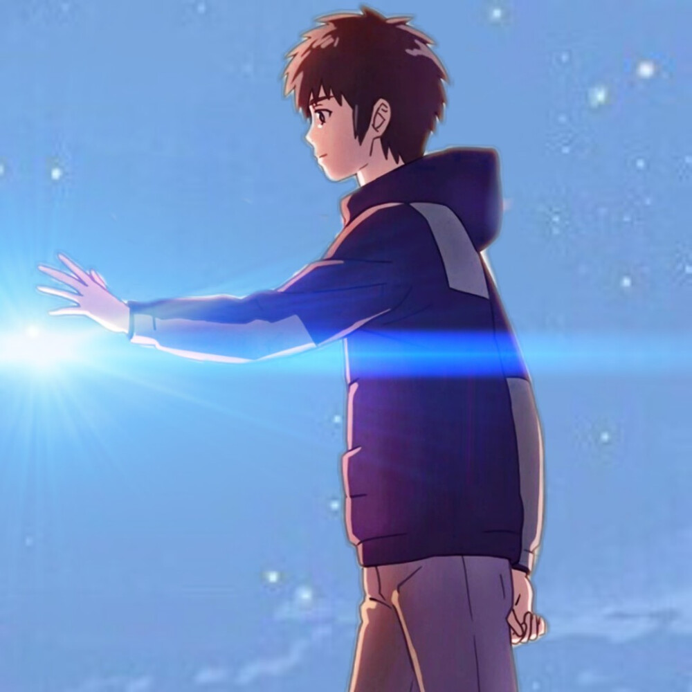 朋友圈套图背景图头像 图源安之木月生 禁商用二改 你的名字 情侣头像