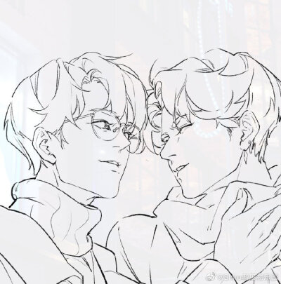 肖战博君一笑手绘饭绘漫画