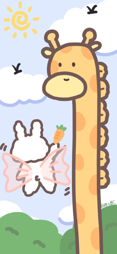 第二期 可爱头像壁纸分享懂我奇奇怪怪,陪我可可爱爱橙小鹿c