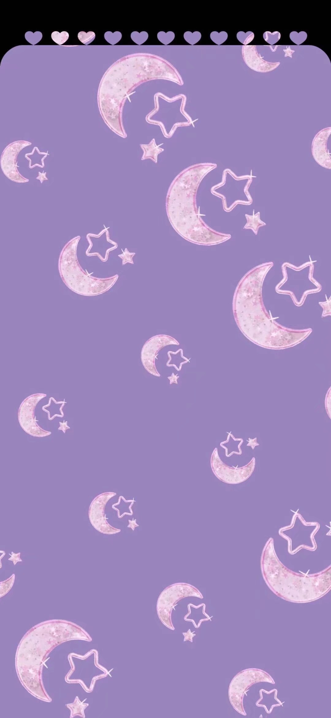 手机壁纸紫色系原宿图片