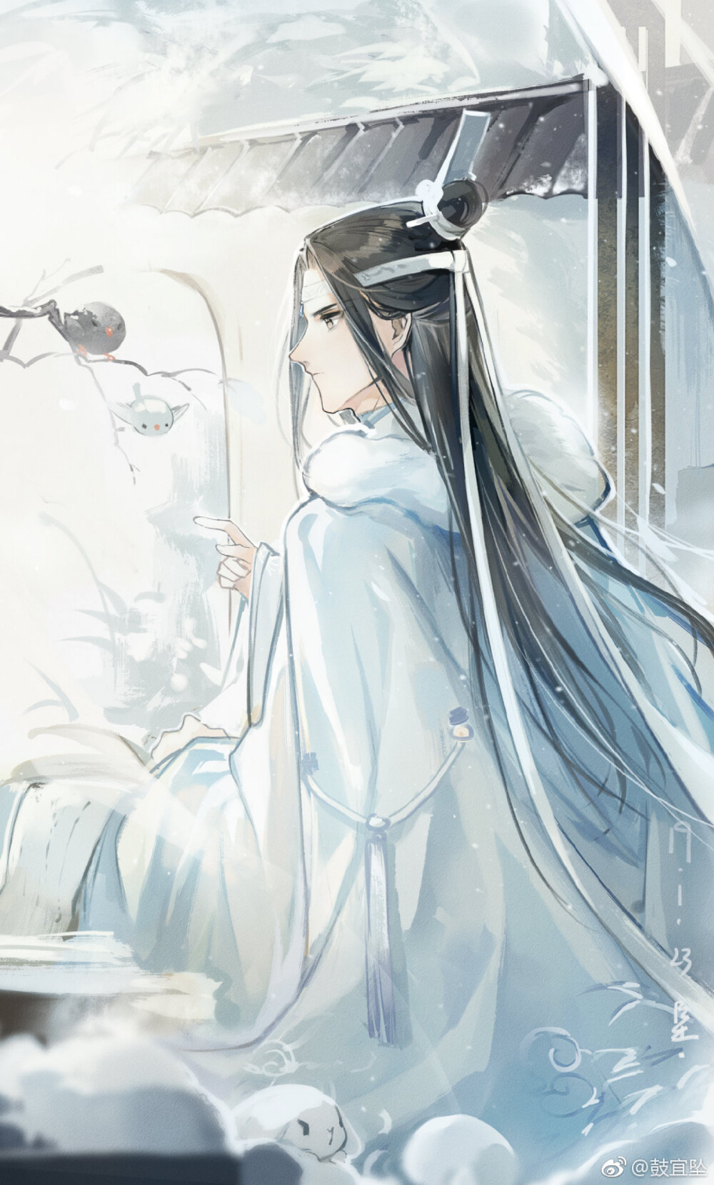 魔道祖师现代 蓝忘机图片