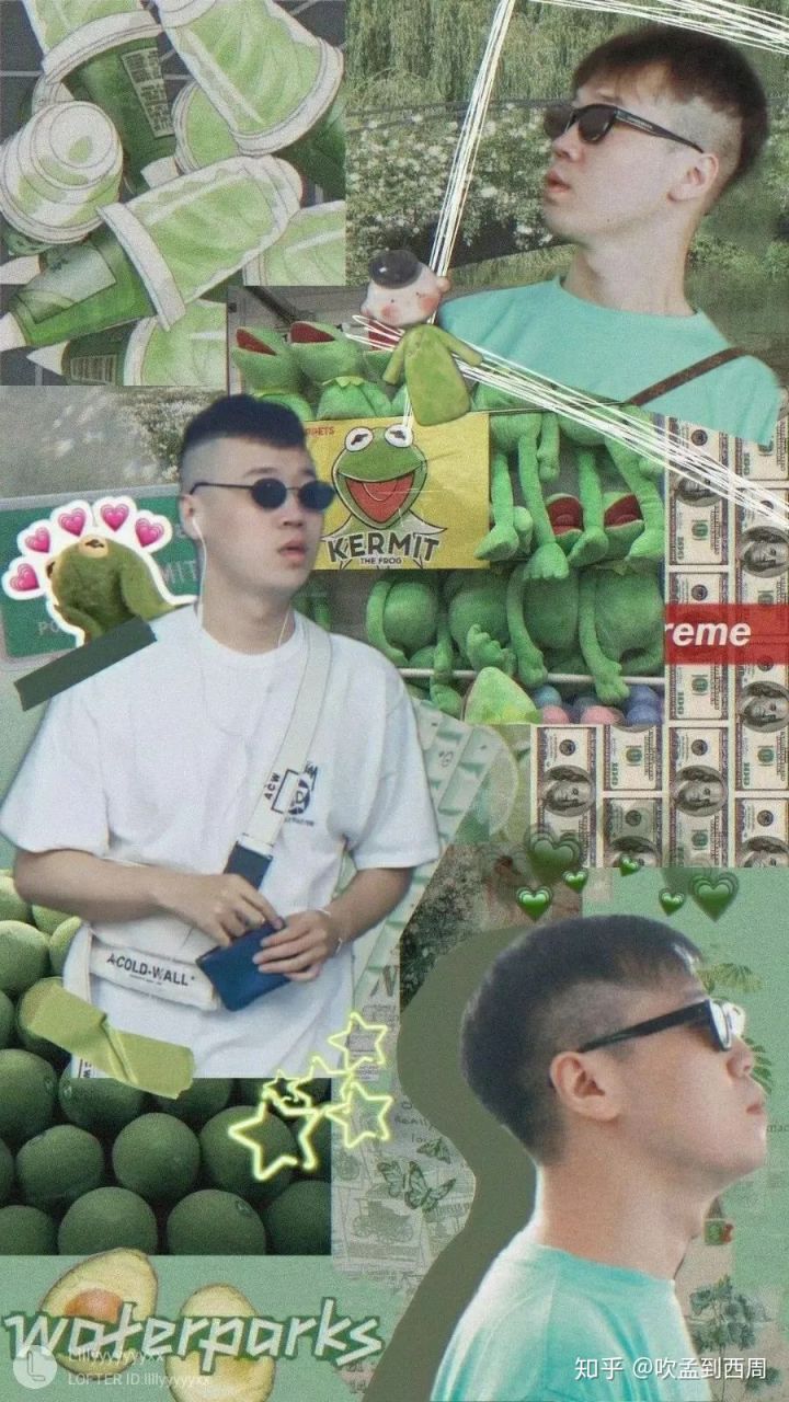 杨九郎 绿色系壁纸
