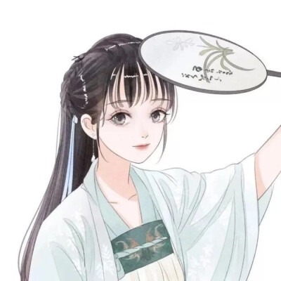 古风手绘头像高贵