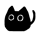 黑猫加载中表情包图片