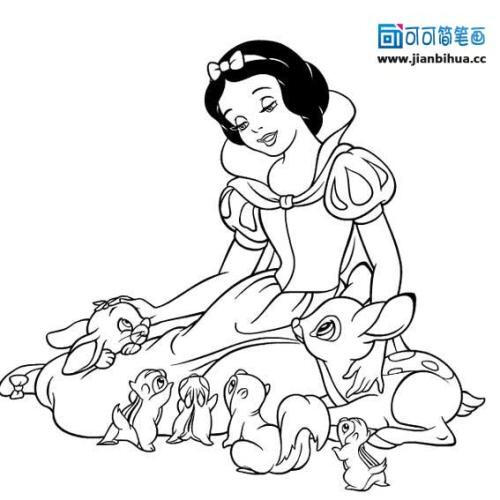 熊出没简笔画虎妞图片